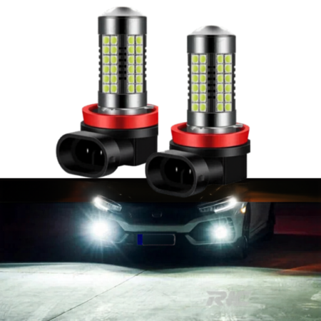 KIT BOMBILLAS LED ANTINIEBLAS HB4 O 9006 60W 54SMD CANBUS