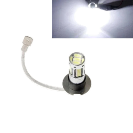 KIT BOMBILLAS LED ANTINIEBLAS H3 60 WATIOS CANBUS 30 SMD 6000 K