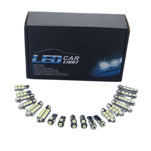KIT 8 BOMBILLAS LED PARA SEAT LEON MK1 1M 99-06
