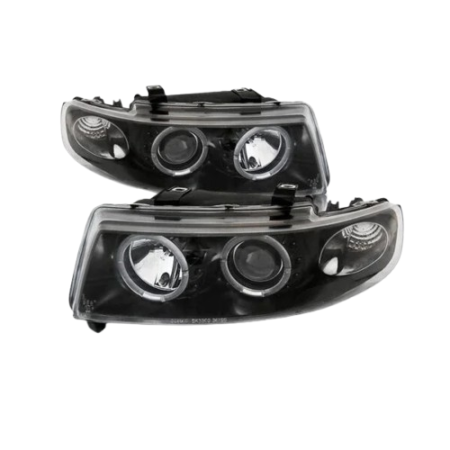 FAROS SEAT LEON TOLEDO 1M OJOS ANGEL 99-05 FONDO NEGRO