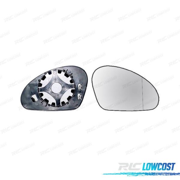 CRISTAL ESPEJO BASE DERECHO SEAT LEON 03-05 CONVEXO TERMICO