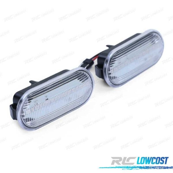 INTERMITENTES LATERALES LED BAR CROMADO