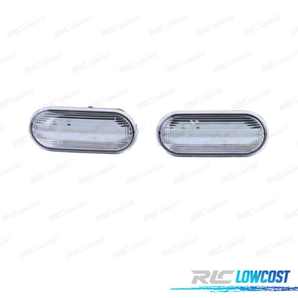 INTERMITENTES LATERALES LED BAR CROMADO