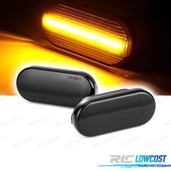 INTERMITENTES LATERALES LED DINAMICOS AHUMADOS VOLKSWAGEN VW SEAT FORD