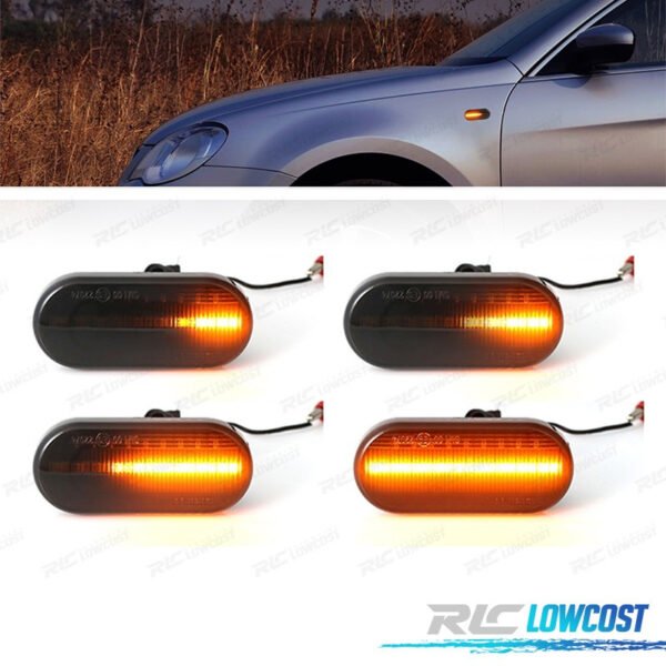 INTERMITENTES LATERALES LED DINAMICOS AHUMADOS VOLKSWAGEN VW SEAT FORD