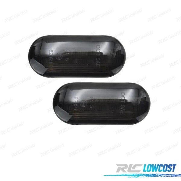 INTERMITENTES LATERALES VOLKSWAGEN VW SEAT 96-08 LED CRISTAL CLARO NEGRO