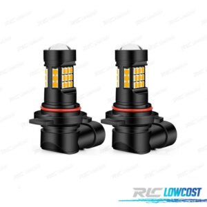 KIT BOMBILLAS LED 9012 HIR2 3000 LUMENS