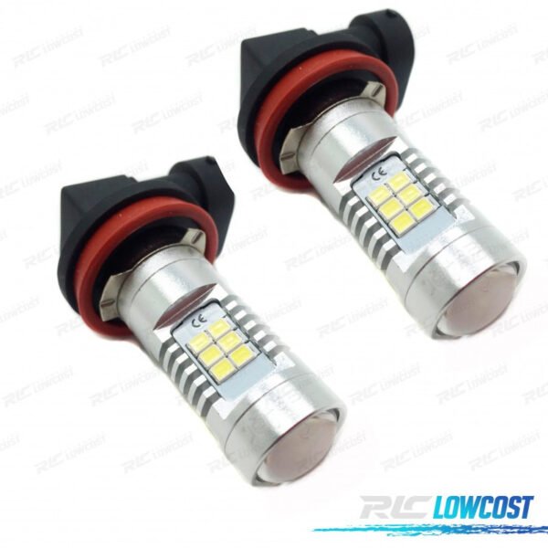 KIT BOMBILLAS LED ANTINIEBLA H11 60 WATIOS CANBUS