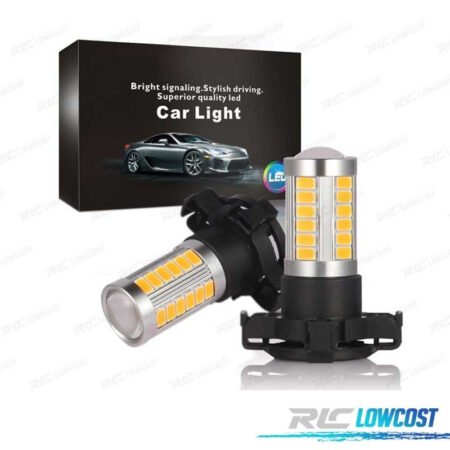 KIT DE INTERMITENTES LED PY24W ÁMBAR