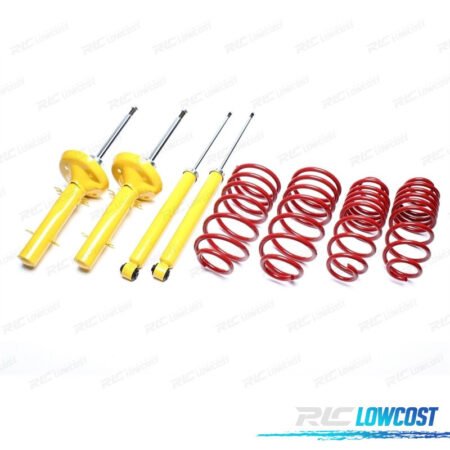KIT SUSPENSIÓN DEPORTIVA SEAT LEON 01-06 40/40mm