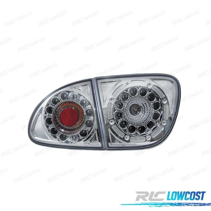 PILOTOS LED SEAT LEON 99-04 CROMADO LED