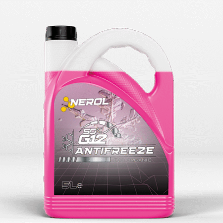 Anticongelante 50% G12 EVO ROSA 100% orgánico 5L (Nerol)